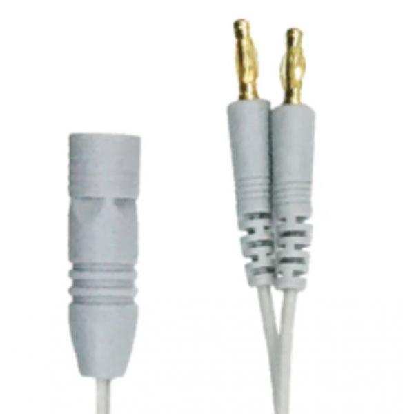 Bipolar Forceps Cable, Reusable, Electrosurgical (ESU), European Fitting